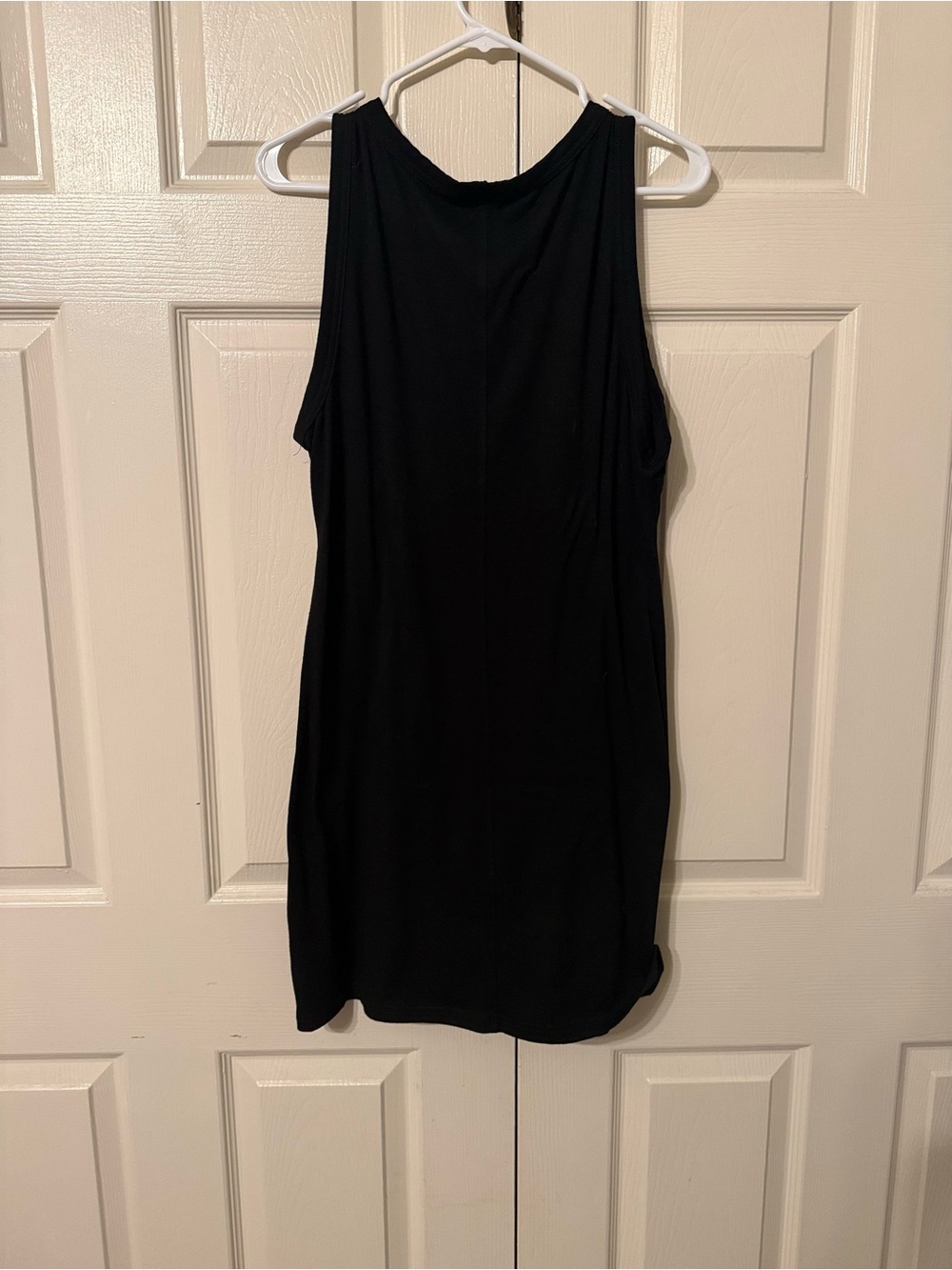 Classic Black Sleeveless Women’s Dress - Picture 3 of 3